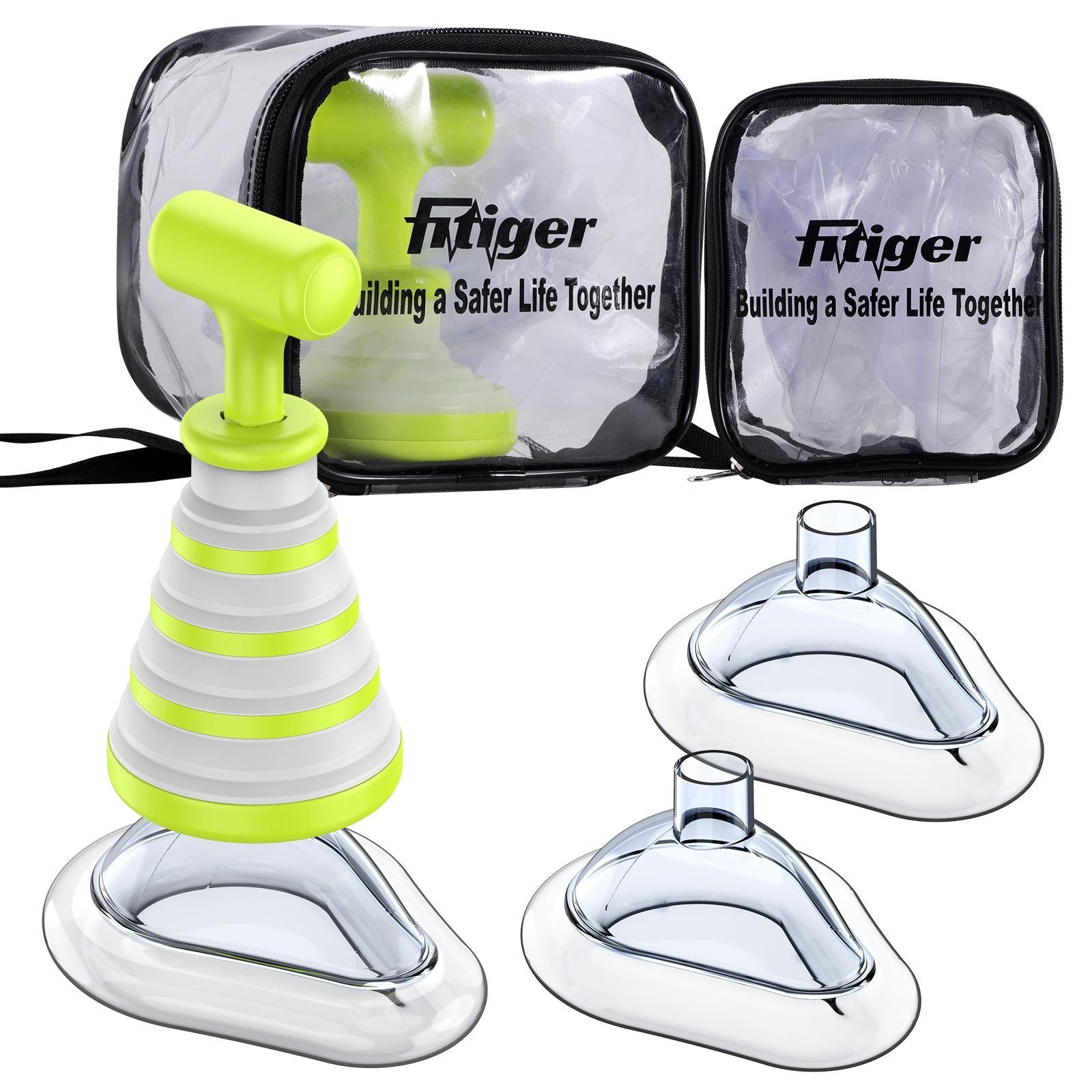 Folding First Aid Kit With 3 Sizes Of Masks, Suitable For All Ages Portable - Feeling My Adventure