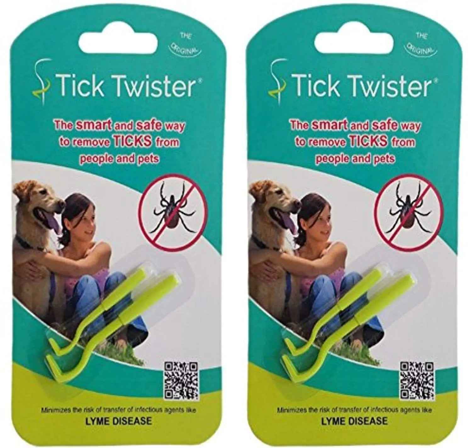 Tick Twister Tick Remover Set with Small and Large (Pack of 2 Sets) Feeling My Adventure