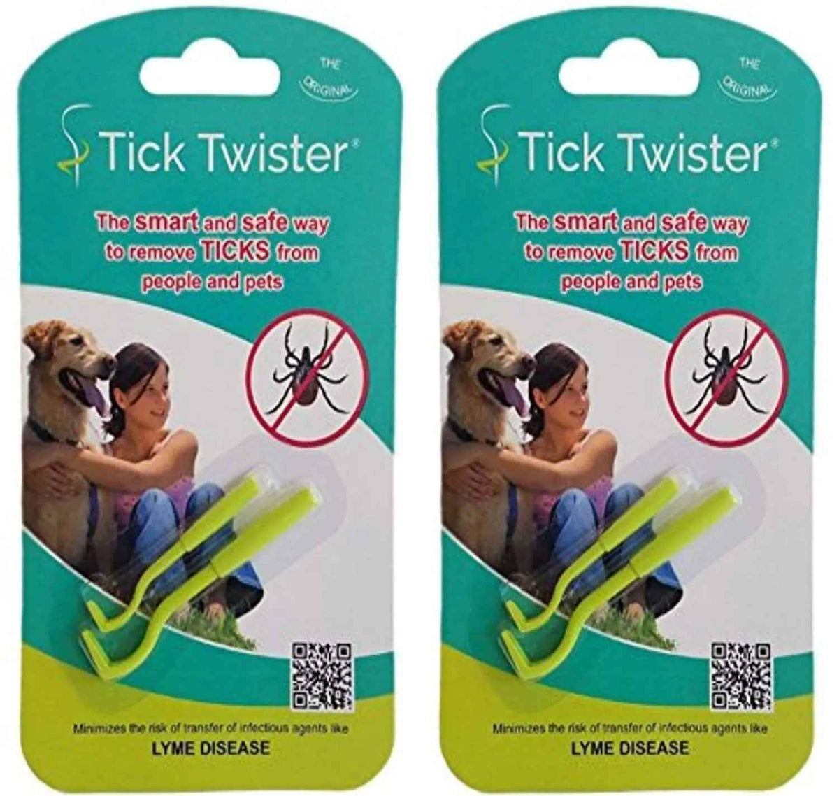 Tick Twister Tick Remover Set with Small and Large (Pack of 2 Sets) Feeling My Adventure