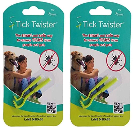 Tick Twister Tick Remover Set with Small and Large (Pack of 2 Sets) Feeling My Adventure