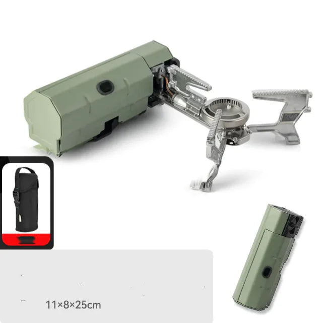 Portable Folding Camping Gas Stove – Outdoor BBQ & Travel Cooker Feeling My Adventure