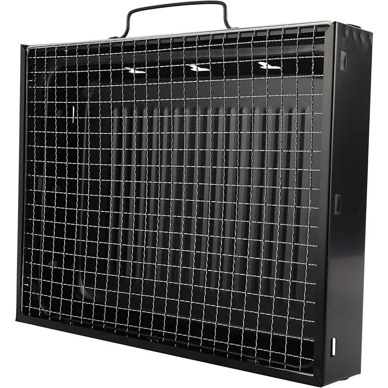 Portable Stainless Steel Charcoal Grill for Outdoor Use Feeling My Adventure