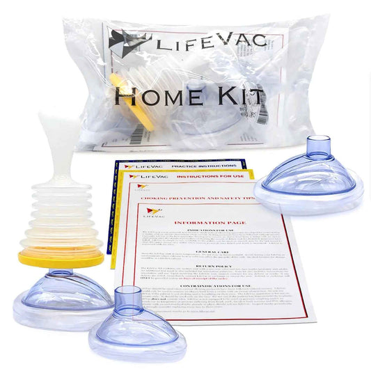 LifeVac Home Kit - LifeVac - Choking Rescue Device for Adult and Children Portable Airway Clearance Device Feeling My Adventure