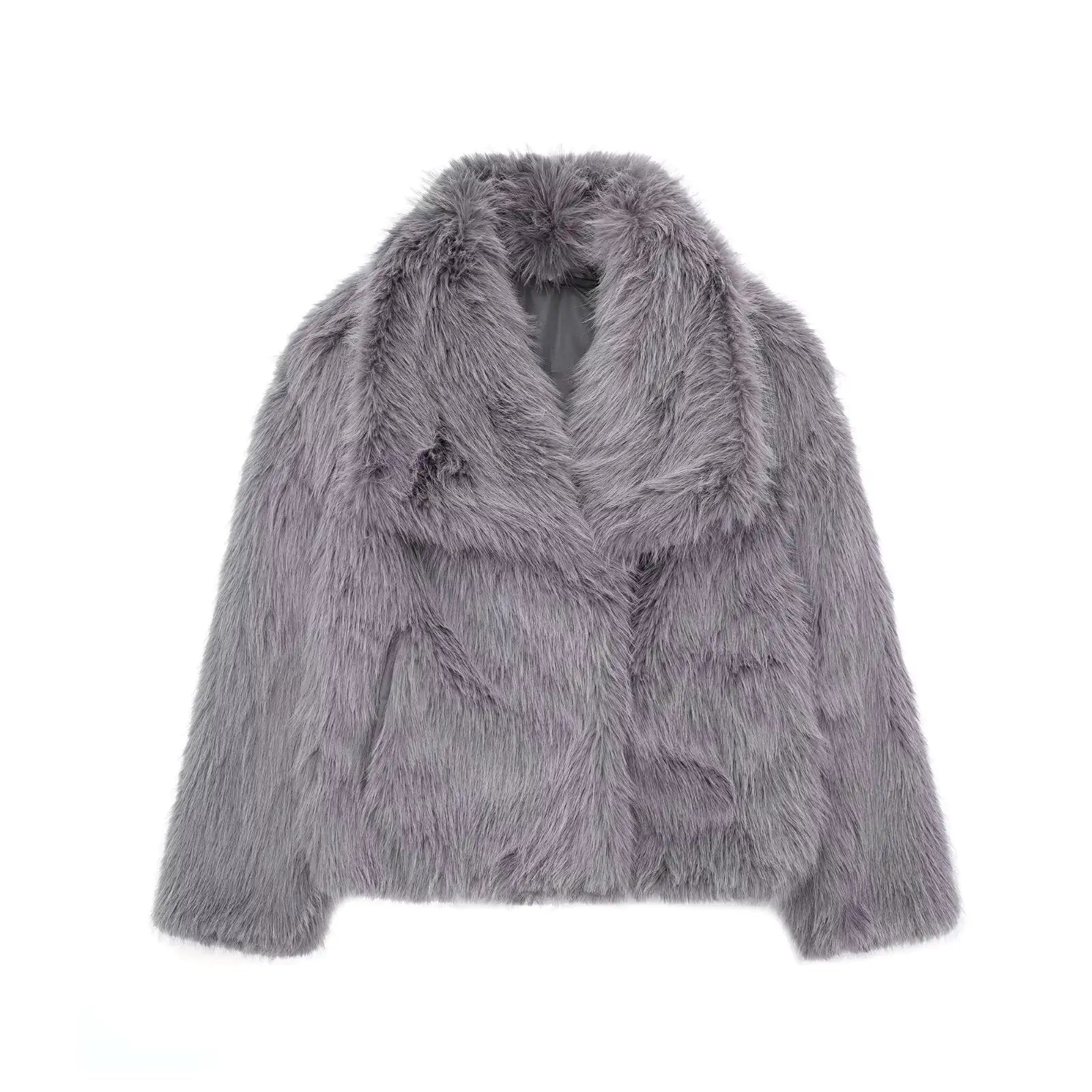 Chic Winter Plush Coat Feeling My Adventure