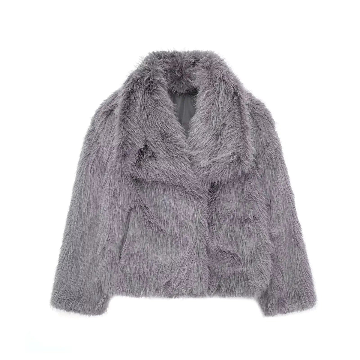 Chic Winter Plush Coat Feeling My Adventure