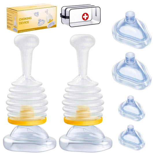 Anti Choking Device – 2 Pack Suction Rescue Kits for Kids & Adults | Safe Choking First Aid Tool - Feeling My Adventure