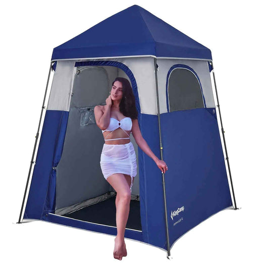 KingCamp Quick Setup 3-Room Camping Privacy Tent Feeling My Adventure