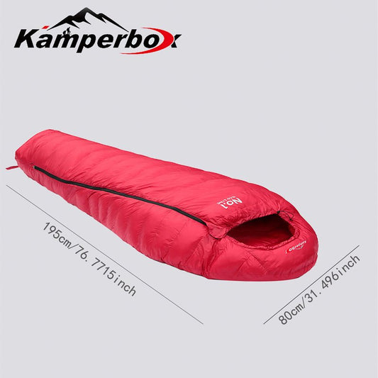 Kamperbox Winter Camping Sleeping Bag - Ultralight & Warm - Feeling My Adventure