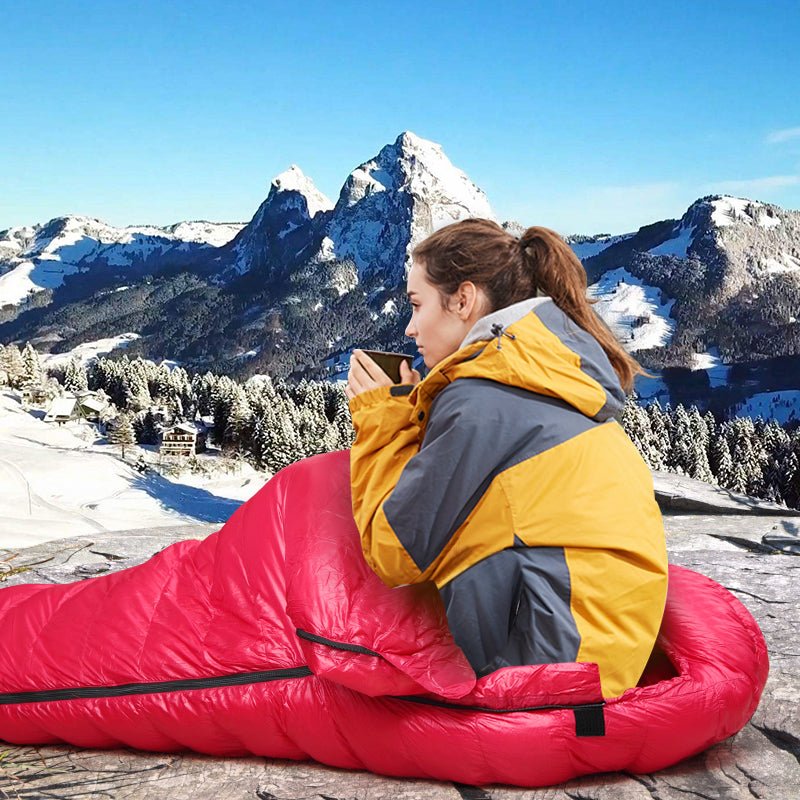 Kamperbox Winter Camping Sleeping Bag - Ultralight & Warm - Feeling My Adventure