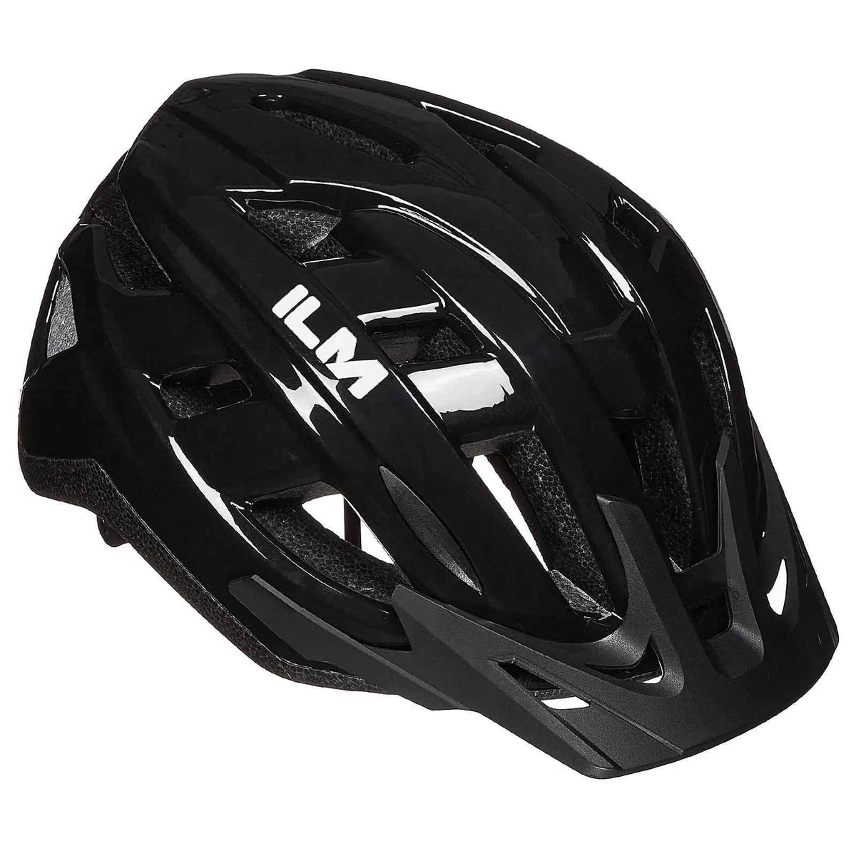 Bike Helmet B2-17 – Gloss Black, M/S, Mountain & Road Cycling Helmet for Men & Women - Feeling My Adventure