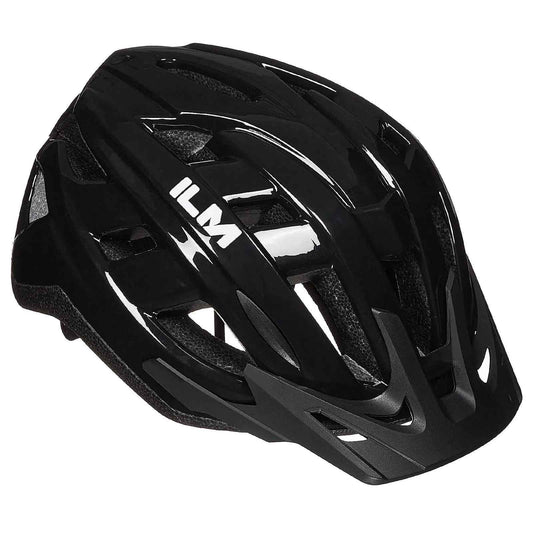 Bike Helmet B2-17 – Gloss Black, M/S, Mountain & Road Cycling Helmet for Men & Women - Feeling My Adventure
