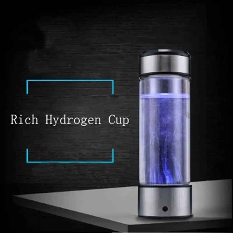 Portable Hydrogen Water Generator: Rechargeable Alkaline Water Ionizer Bottle Feeling My Adventure