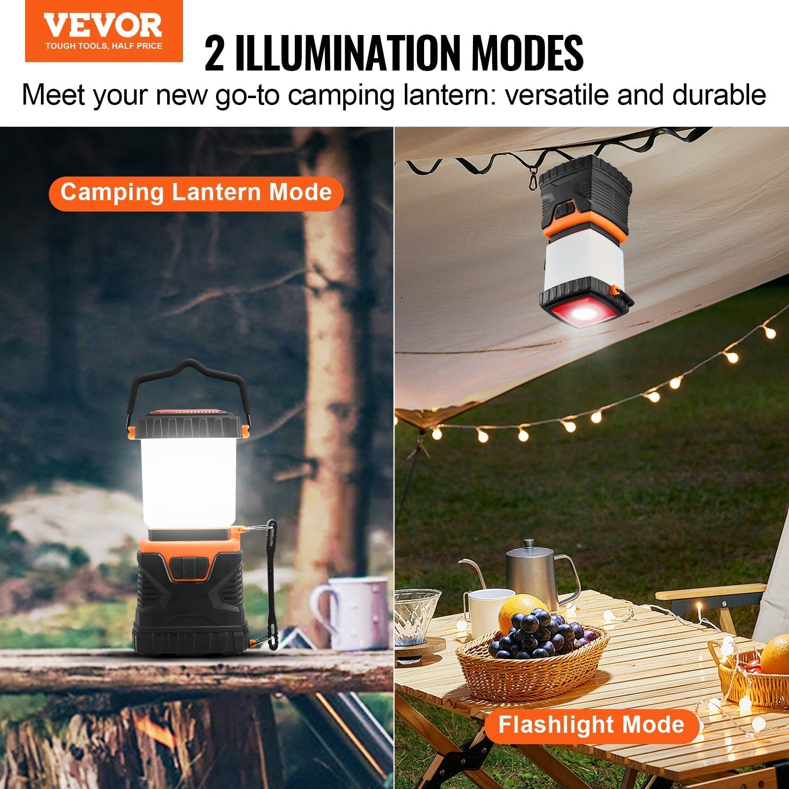 LED Camping Lantern Rechargeable Portable For Outdoor Adventure - Feeling My Adventure