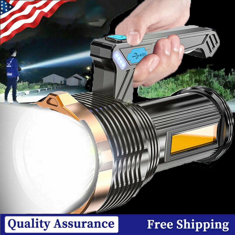 LED Torch USB Rechargeable COB Flashlight Spotlight Camping Light Most Powerful 99000000LM - Feeling My Adventure
