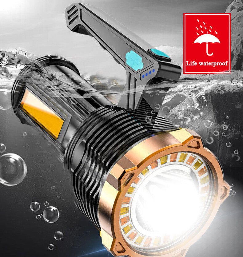 LED Torch USB Rechargeable COB Flashlight Spotlight Camping Light Most Powerful 99000000LM - Feeling My Adventure