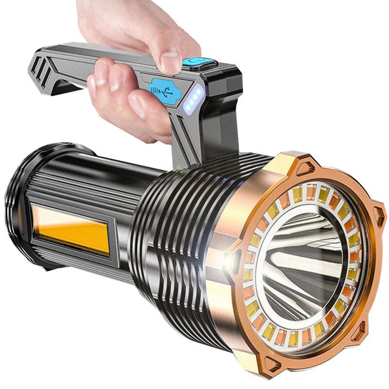 LED Torch USB Rechargeable COB Flashlight Spotlight Camping Light Most Powerful 99000000LM - Feeling My Adventure