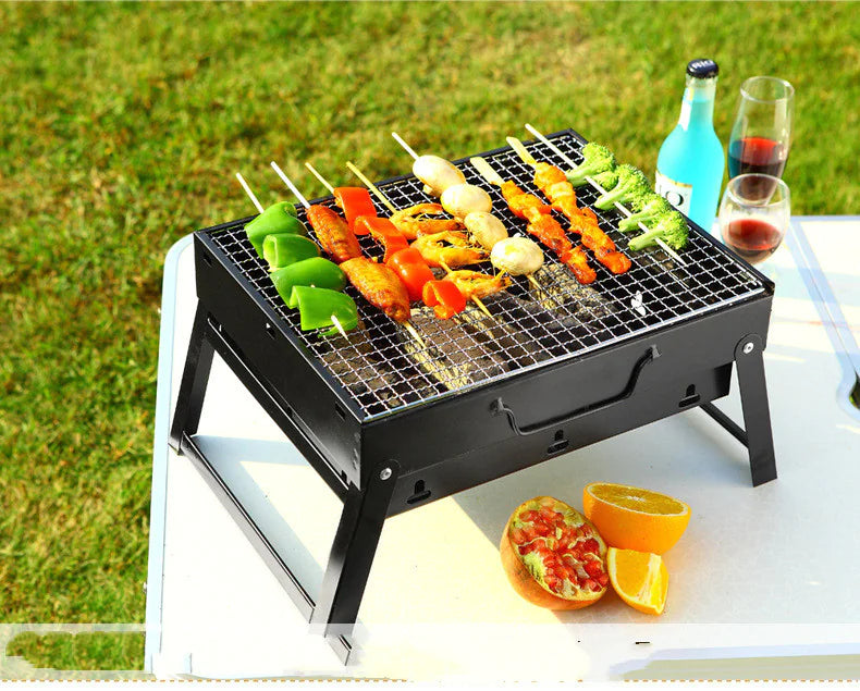 Outdoor Charcoal BBQ Grill Feeling My Adventure