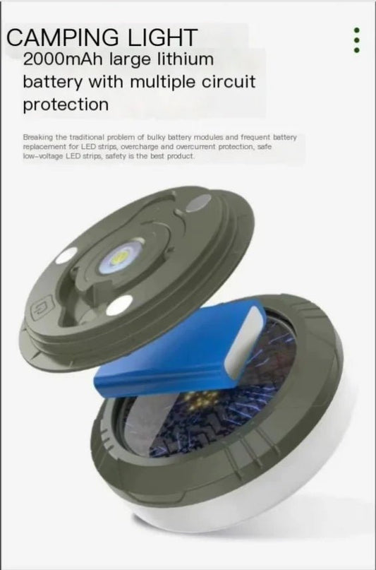 Outdoor String Lighting Camping Tent Lamp - Feeling My Adventure