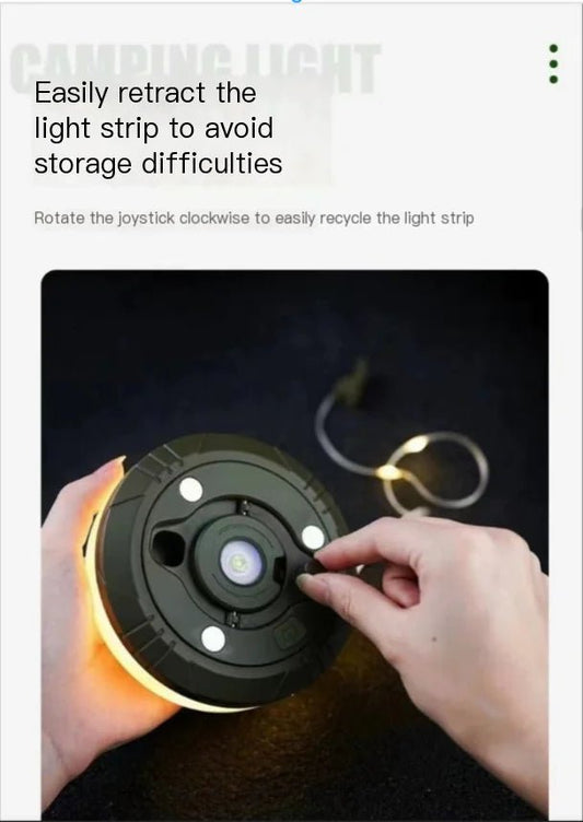 Outdoor String Lighting Camping Tent Lamp - Feeling My Adventure