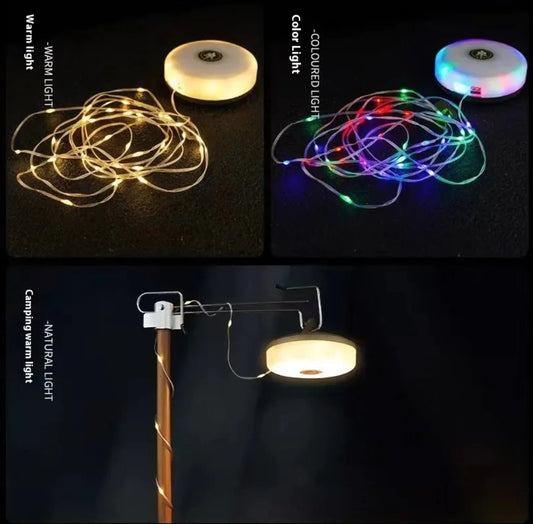 Outdoor String Lighting Camping Tent Lamp - Feeling My Adventure