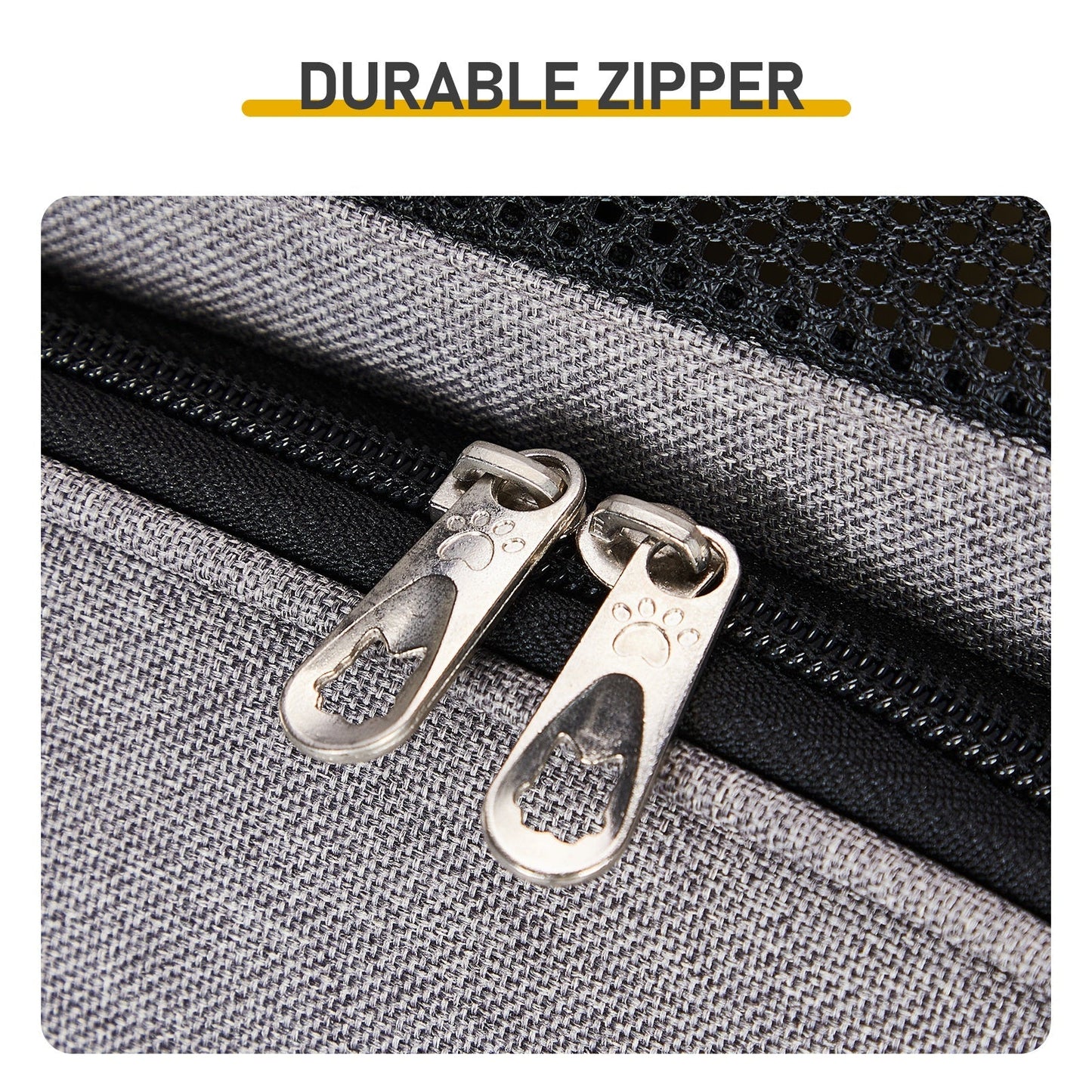 Expandable Pet Carrier Backpack for Cats & Dogs - Breathable Mesh Travel Bag - Feeling My Adventure