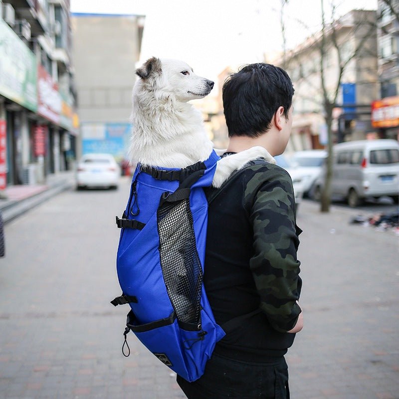 Double Shoulder Dog Carrier Backpack for Portable Travel - Feeling My Adventure
