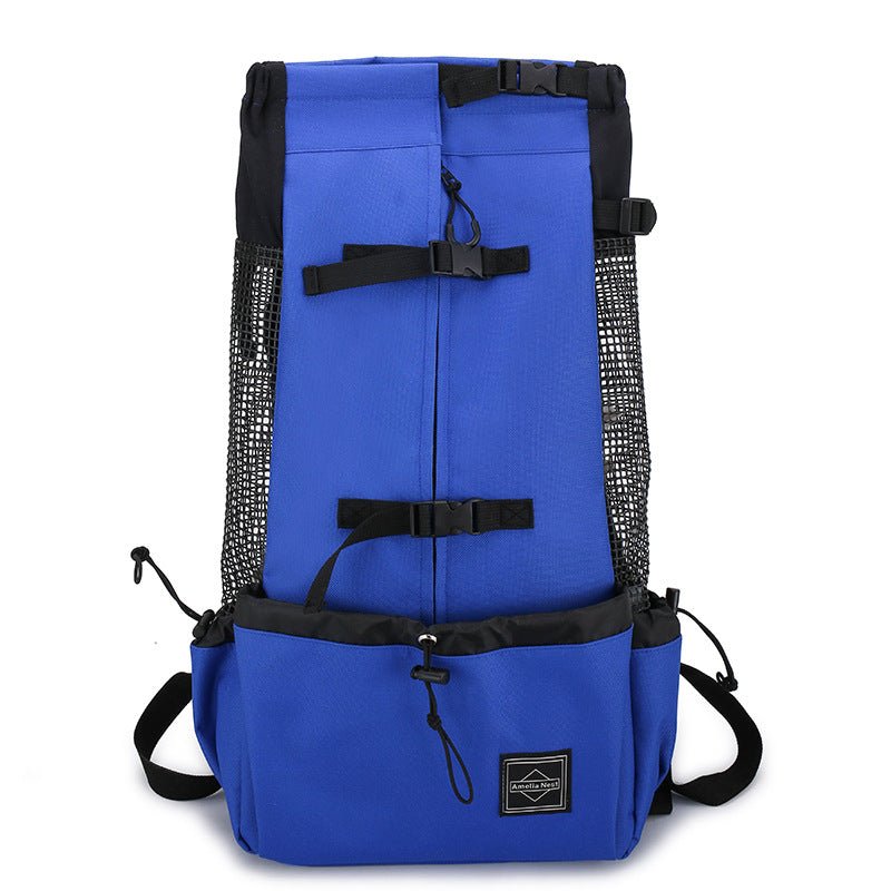 Double Shoulder Dog Carrier Backpack for Portable Travel - Feeling My Adventure