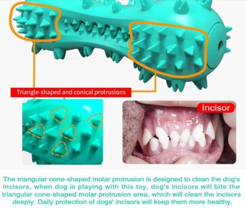 Pet Dog Cleaning Chew Toys For Aggressive Dogs Rubber Molar Stick Dog Oral Teeth - Feeling My Adventure