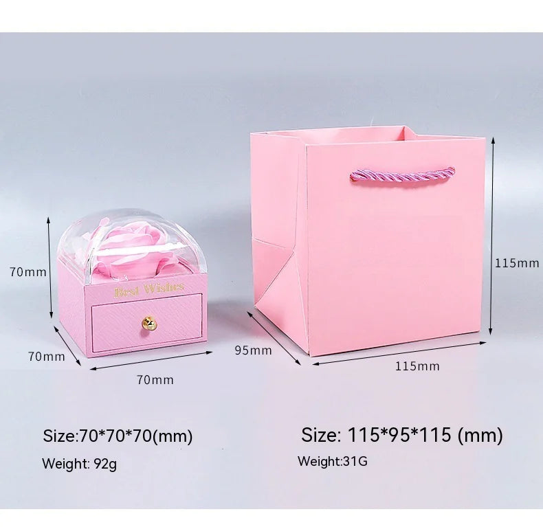 Rose Jewelry Storage Box Feeling My Adventure