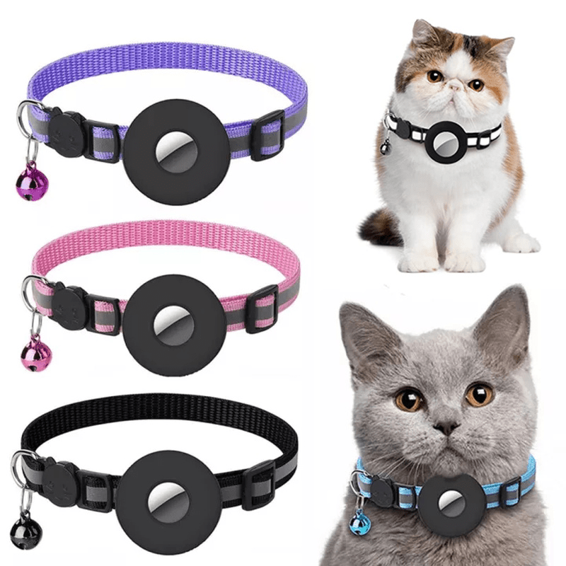 Waterproof Reflective Collar Holder for Airtags - Ideal for Pets! - Feeling My Adventure
