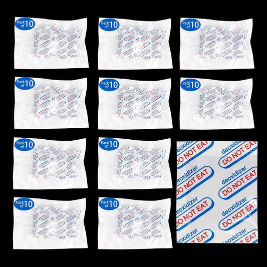 500cc Oxygen Absorbers 100 Count – Food Storage & Survival Packs - Feeling My Adventure