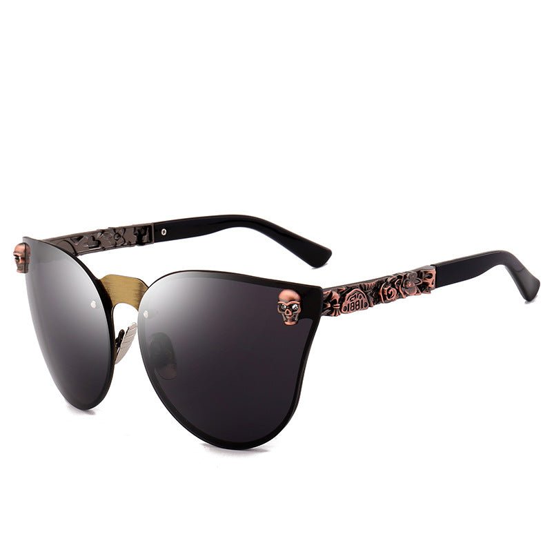 Skull sunglasses metal sunglasses - Feeling My Adventure