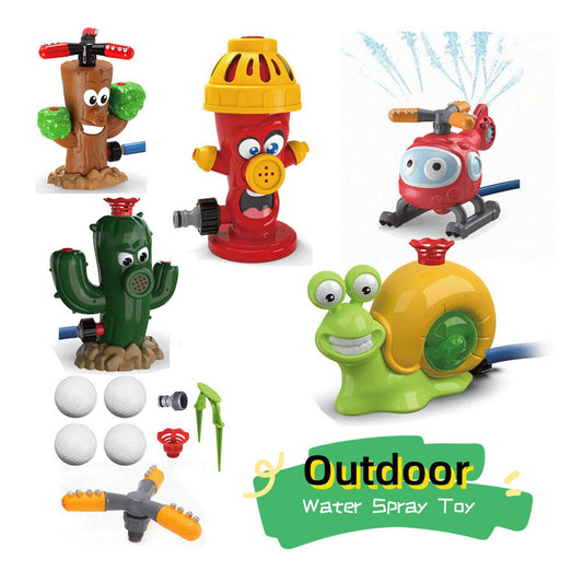 Cartoon Splash Sprinkler Toy for Kids - Summer Yard Fun - Feeling My Adventure