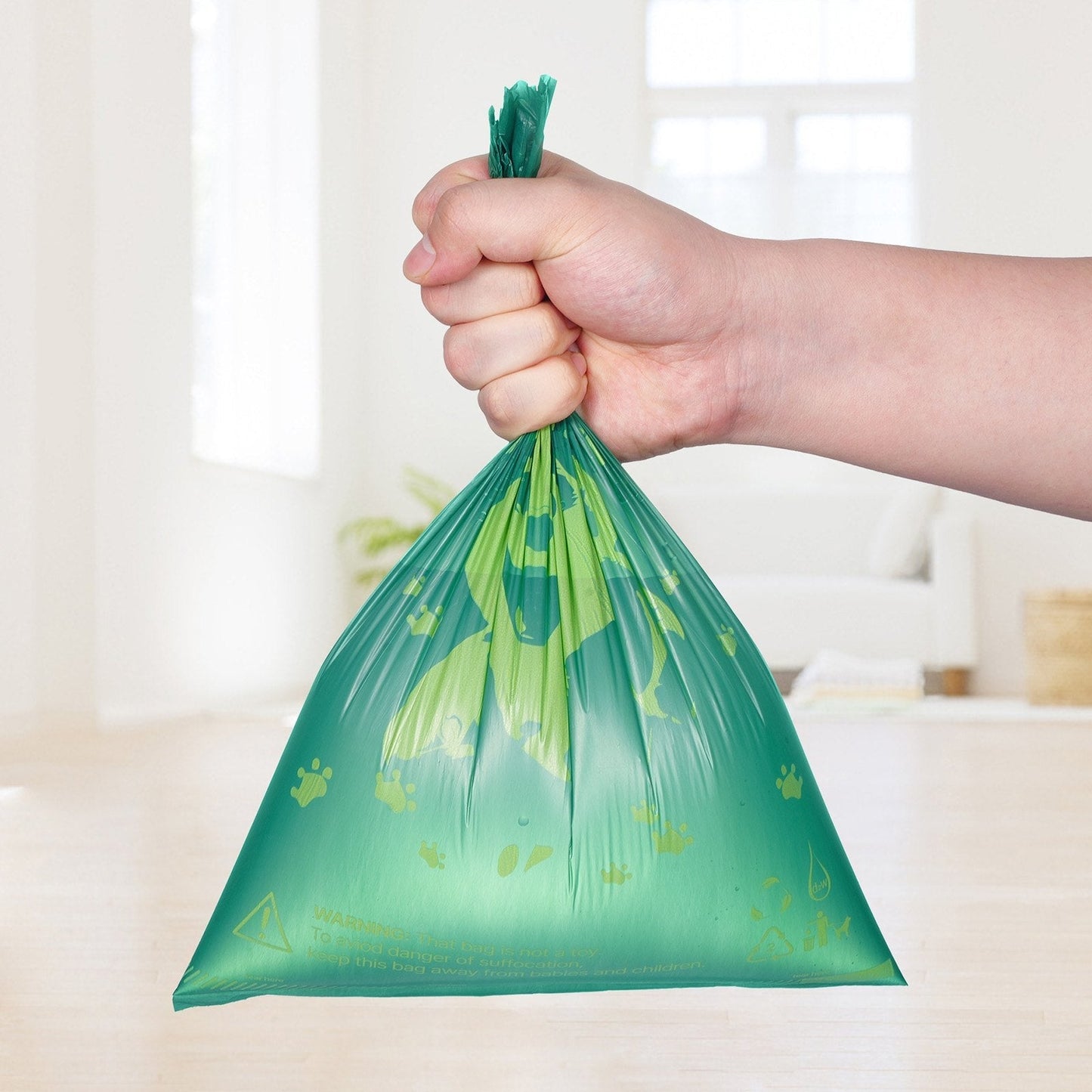 Thick Dog Poop Waste Bags Refill Rolls 270PCS Lavender Scented Biodegradable - Feeling My Adventure