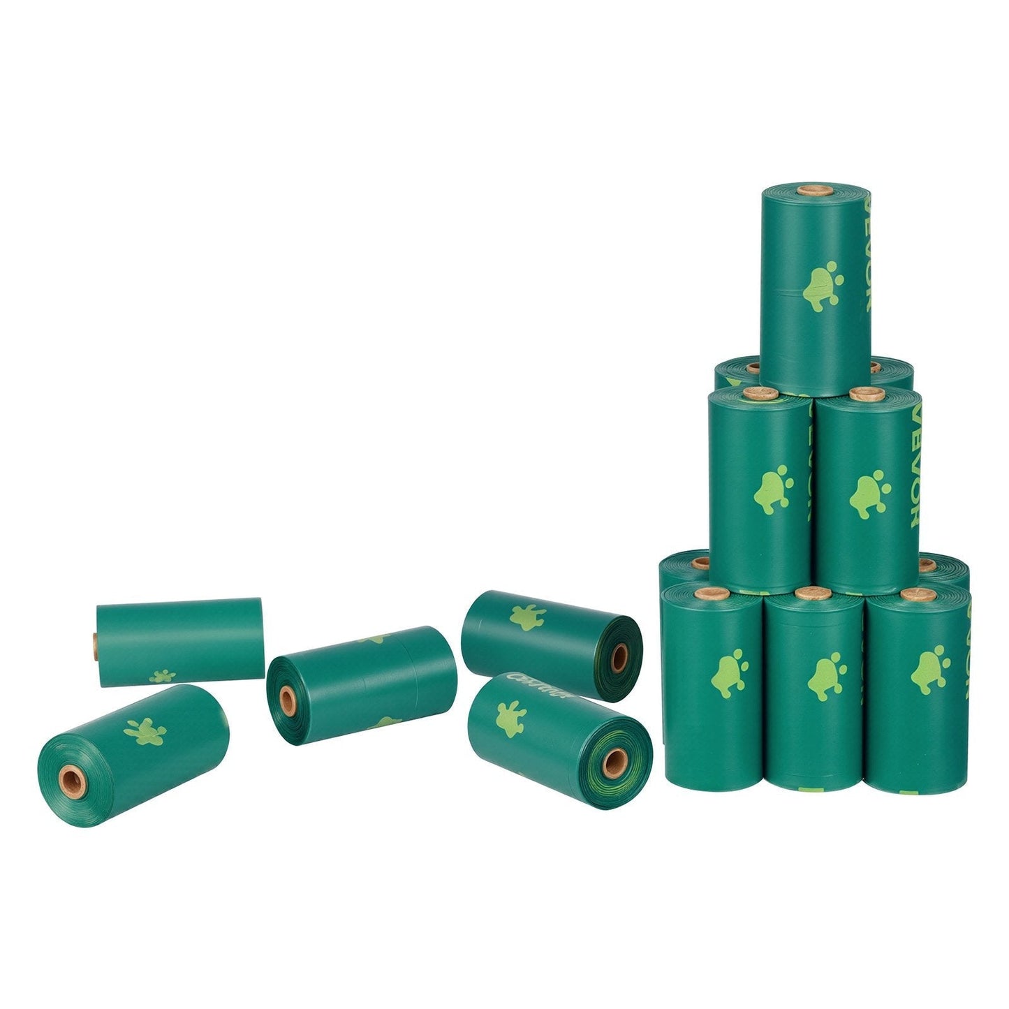 Thick Dog Poop Waste Bags Refill Rolls 270PCS Lavender Scented Biodegradable - Feeling My Adventure