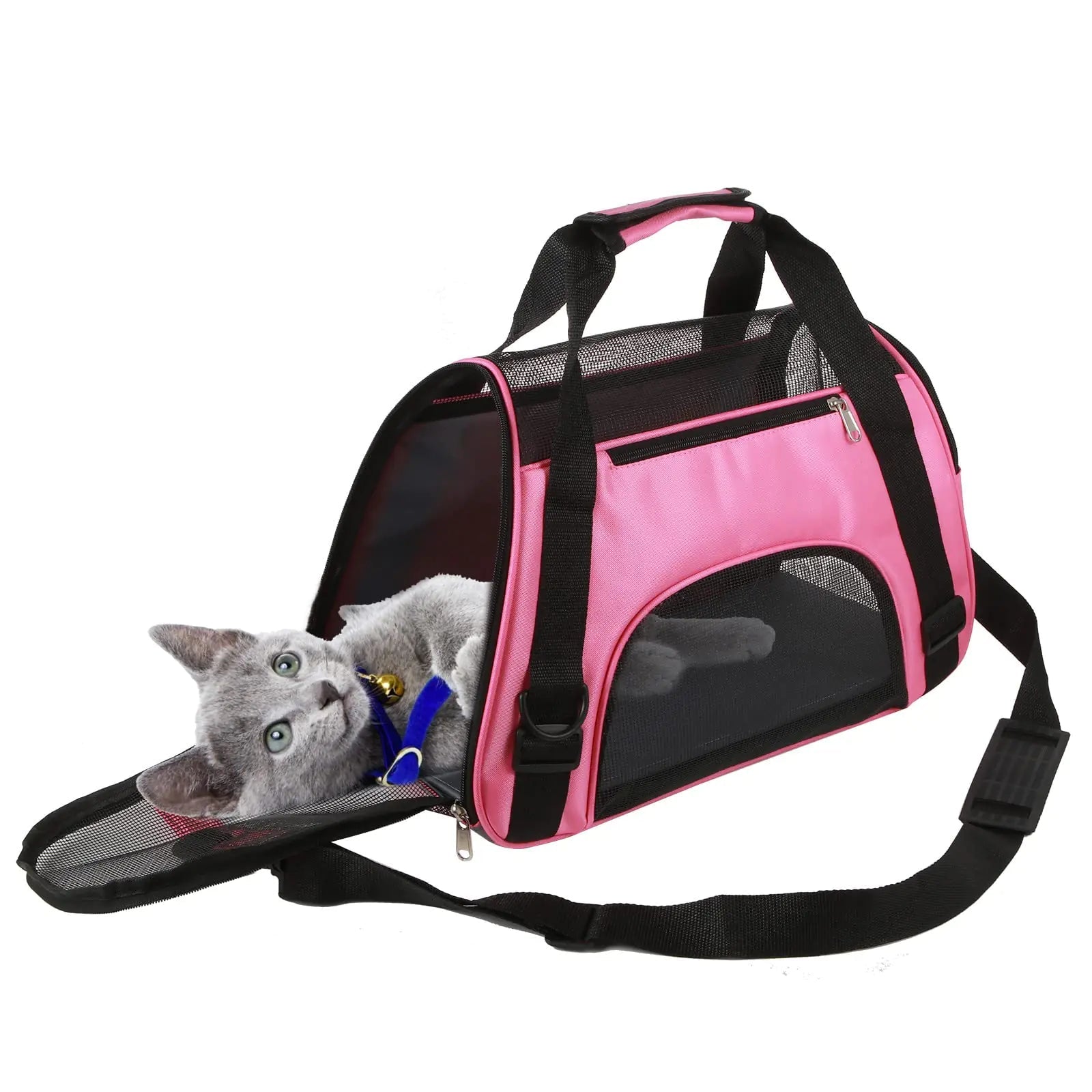 AirTravel Friendly Pet Carrier - Small Pink Feeling My Adventure