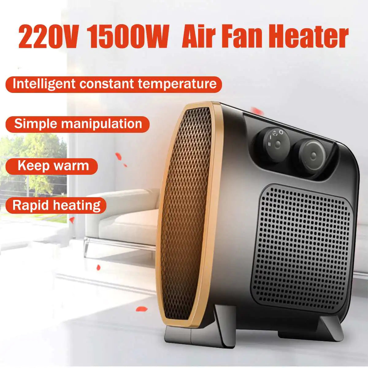 Konozi Mini Electric Heater - Energy Saving Desk Model Feeling My Adventure