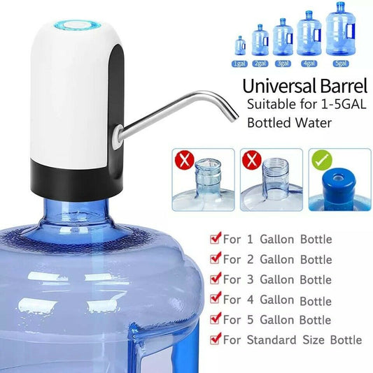 Electric Automatic 5 Gallon Water Bottle Dispenser with USB Charging - Feeling My Adventure