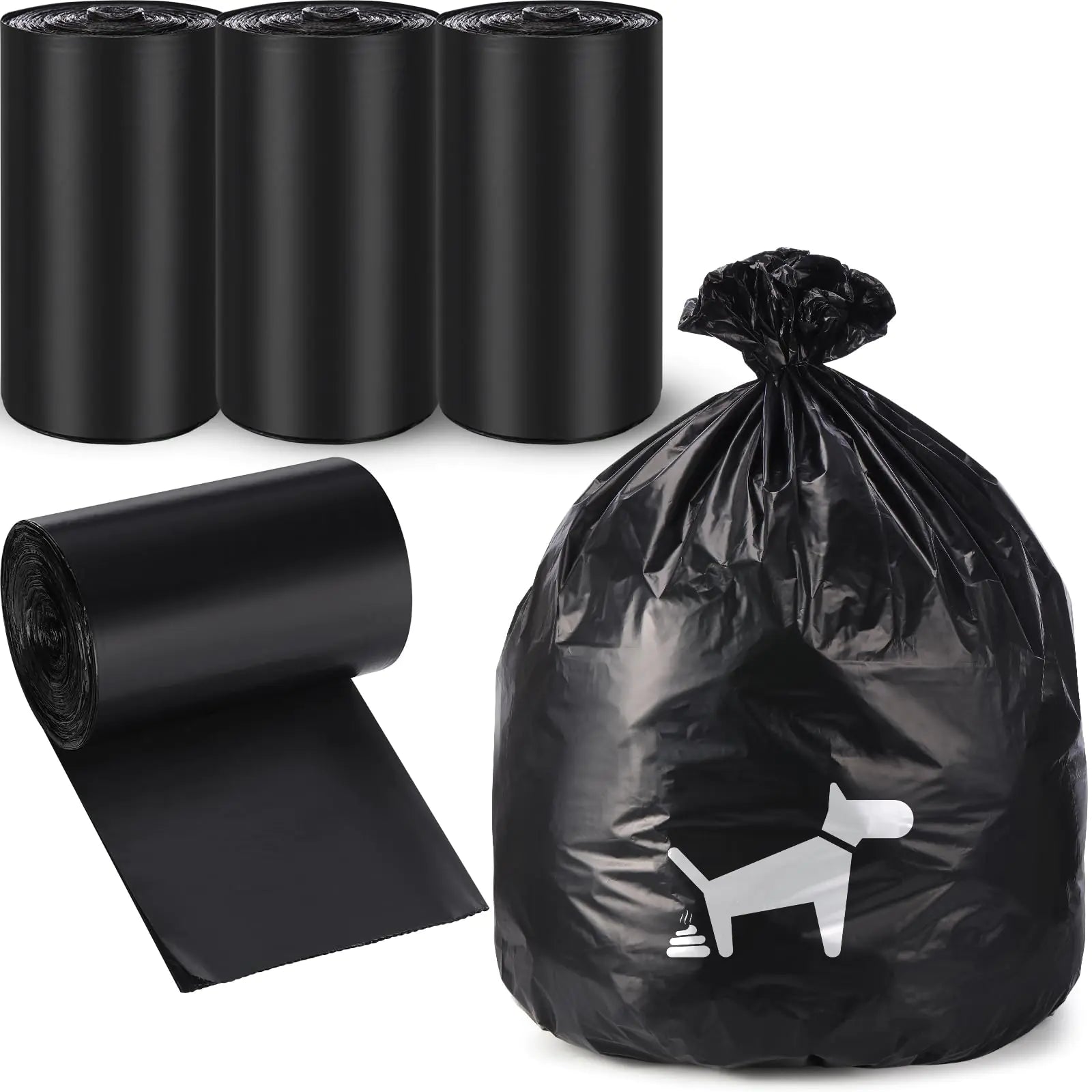 150 Pcs Large Leak Proof Dog Waste Bags - Heavy Duty Liners for Walking Poop Stations - Feeling My Adventure