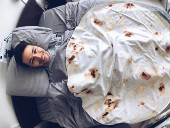 Milk Velvet Blanket, Burrito Blanket for Home Use Feeling My Adventure