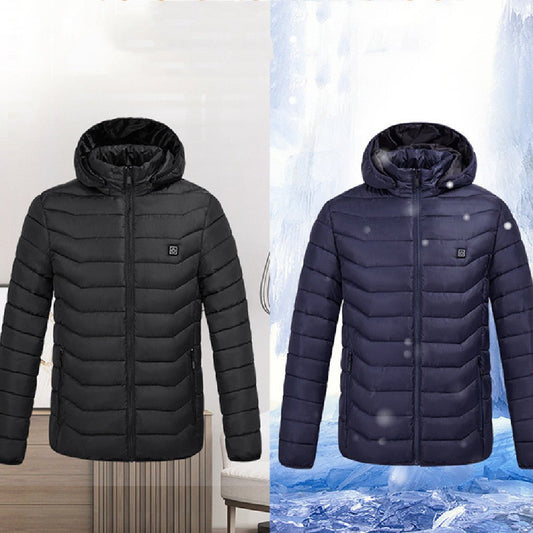 Winter Heated Plus Size Jacket Electric Heated Clothing - Feeling My Adventure