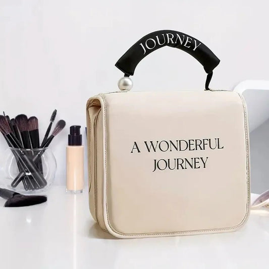Women's Pearl Portable Cosmetic Bag - Travel in Style! - Feeling My Adventure