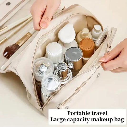 Women's Pearl Portable Cosmetic Bag - Travel in Style! - Feeling My Adventure
