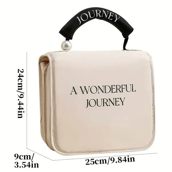 Women's Pearl Portable Cosmetic Bag - Travel in Style! - Feeling My Adventure