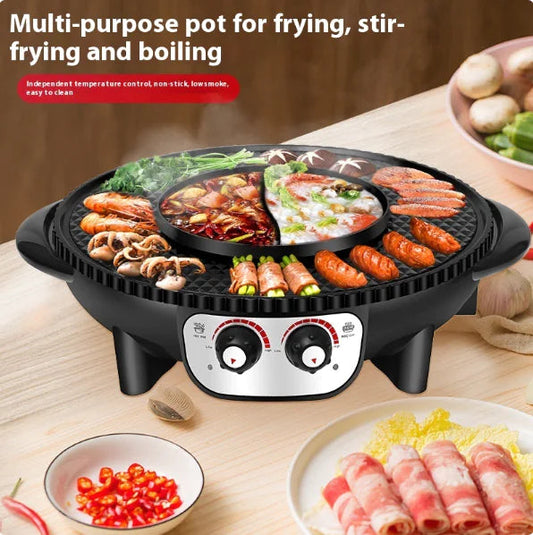 All-in-One Hot Pot BBQ Grill Feeling My Adventure